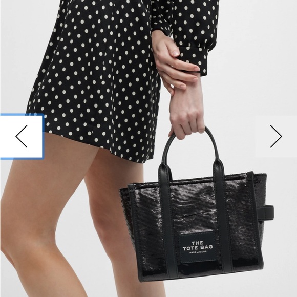The tote bag Small Sequin Tote Handbag Marc Jacobs